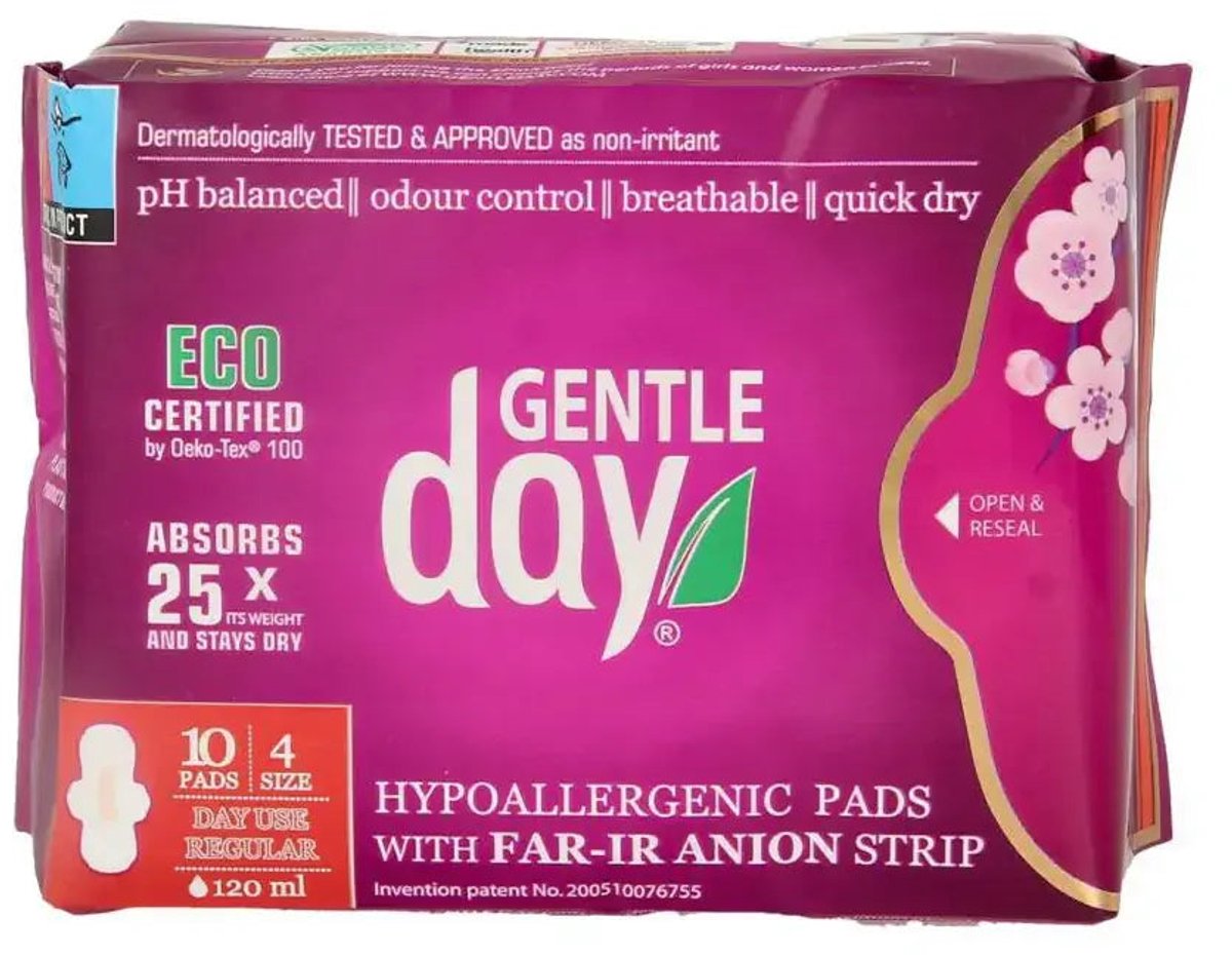 Bol.com Gentle Day - Maandverband dag - 10 Stuks aanbieding