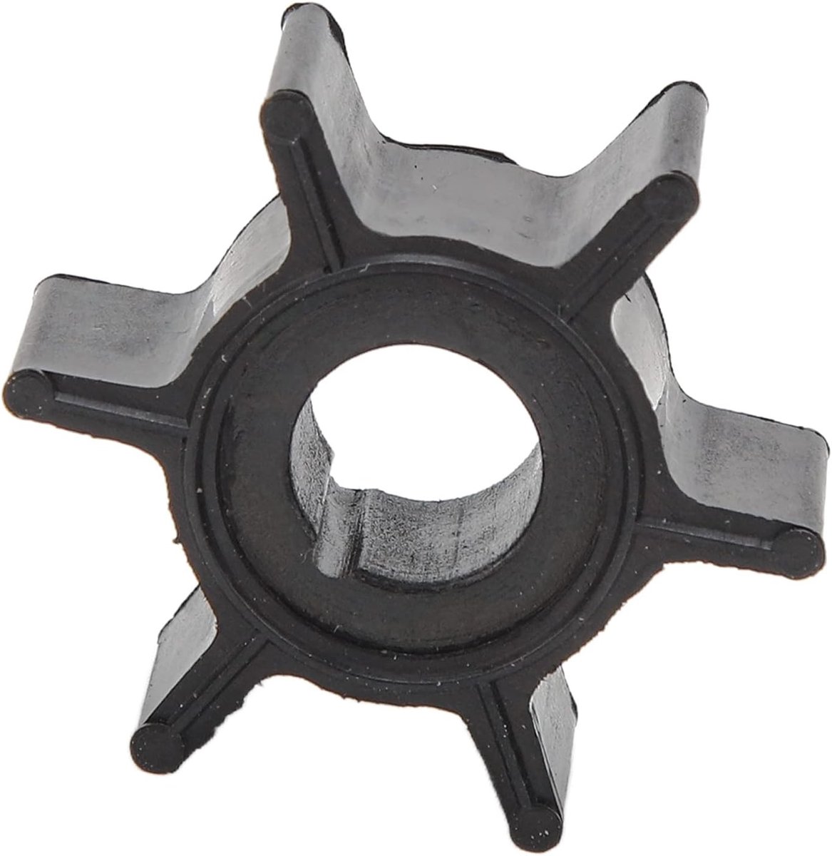 Waterpomp Impeller voor Buitenboordmotor, Vervangingsonderdeel met Hogere Doorstroming voor 6PK Motoren