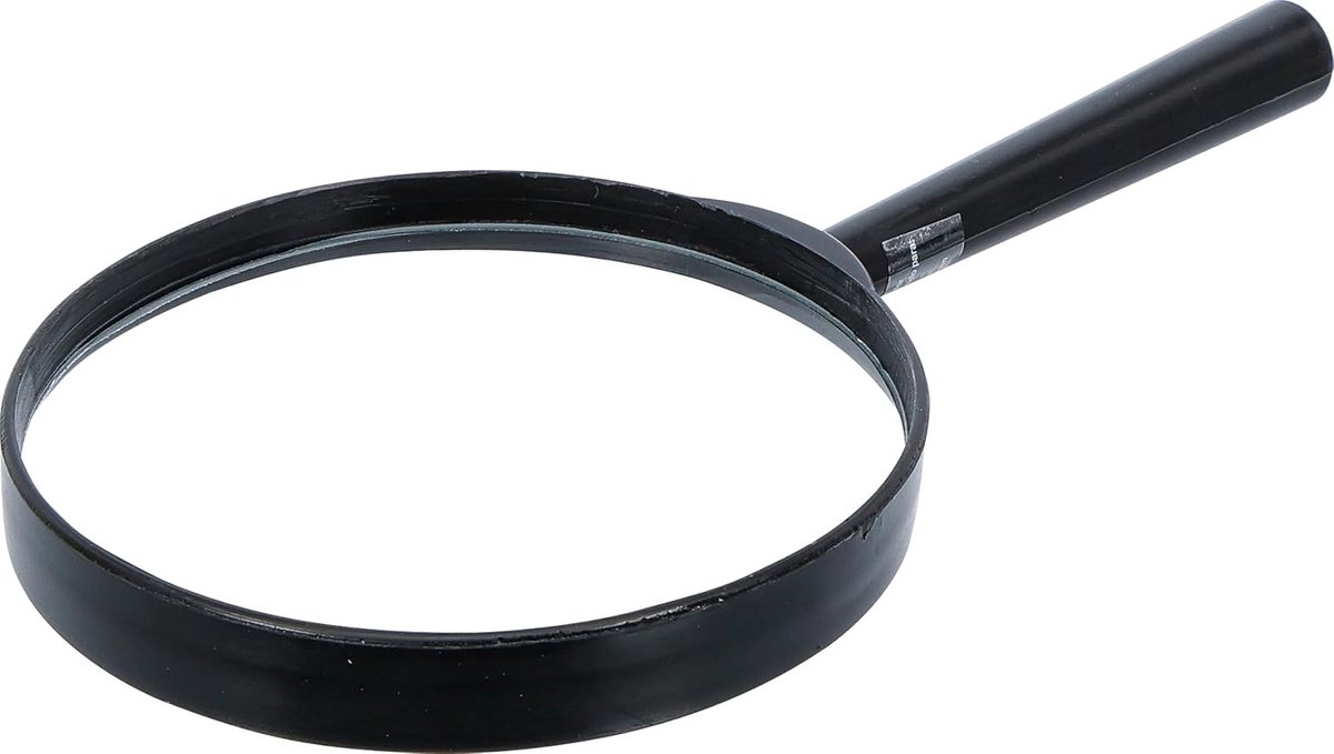 Vergrootglas kind - Transparant - Ø 100 mm - Echt glas - Voor Onderzoek en Leesgemak