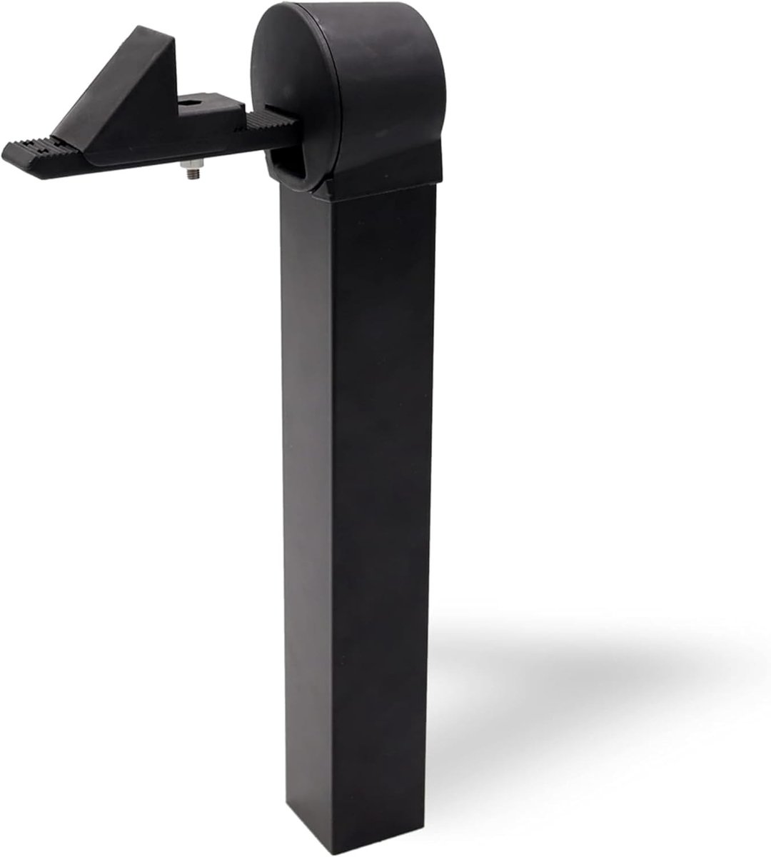 Deurstopper voor Vleugelpoort - Zwart - 320 mm - Aluminium en Composiet - Voor Buitenpoorten