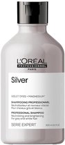 L’Oréal Professionnel Silver Shampoo – Zilvershampoo voor wit en grijs haar – Serie Expert – 300 ml
