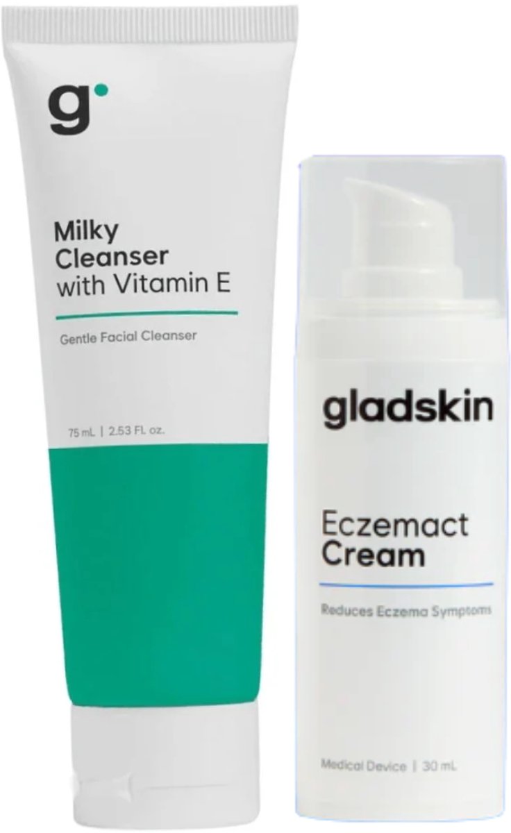 Gladskin - Eczemact Face Care Set - 75+30ml