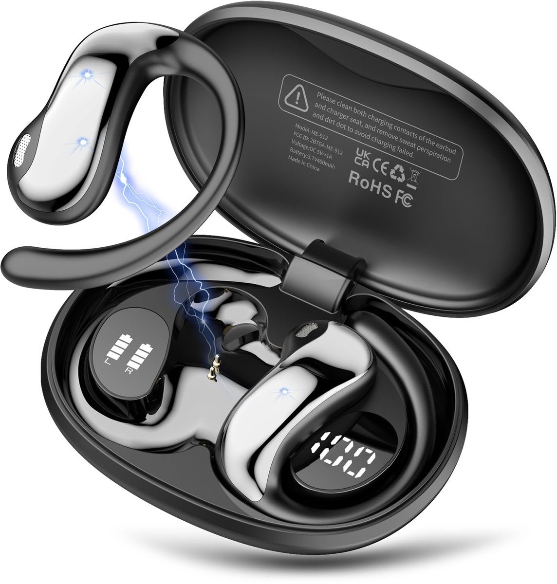 2026 KI vertaler hoofdtelefoon, 3-in-1 Bluetooth 5.4 real-time spraakvertaler, hoofdtelefoon met 163 talen en 4 modi - ShopVlot