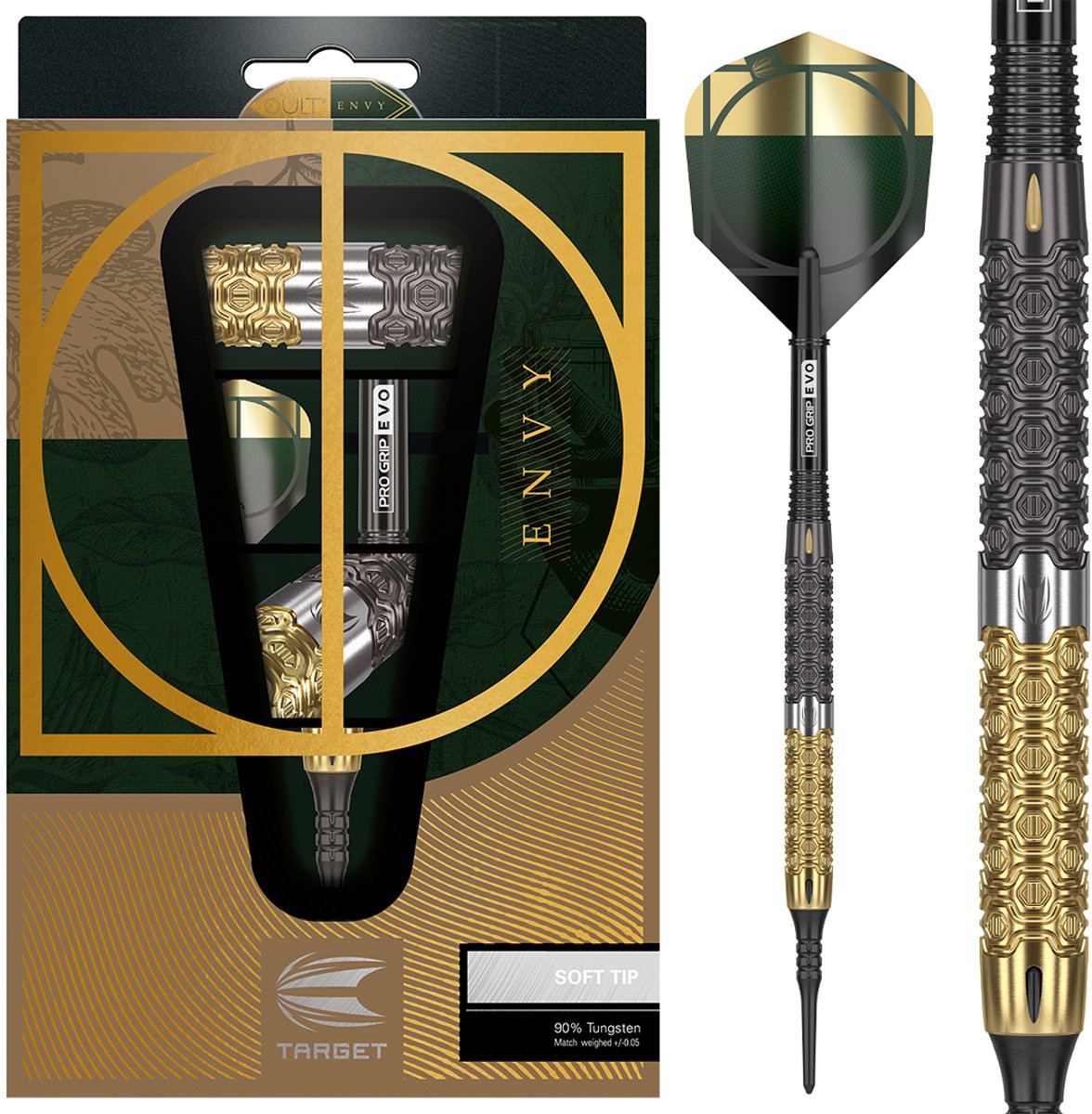 Target Cult Envy 10 90% - Soft Tip Darts