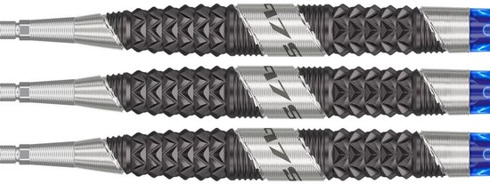 Target Darts 975 Ultra Marine Steel Tip Darts Set 24G Barrel 03 - 97.5% Tungsten Barrels met Levenslange Garantie - Swiss Point Systeem - K-Flex Flight en Shaft Systeem - Inclusief Takoma Wallet van Merkloos — afbeelding 5