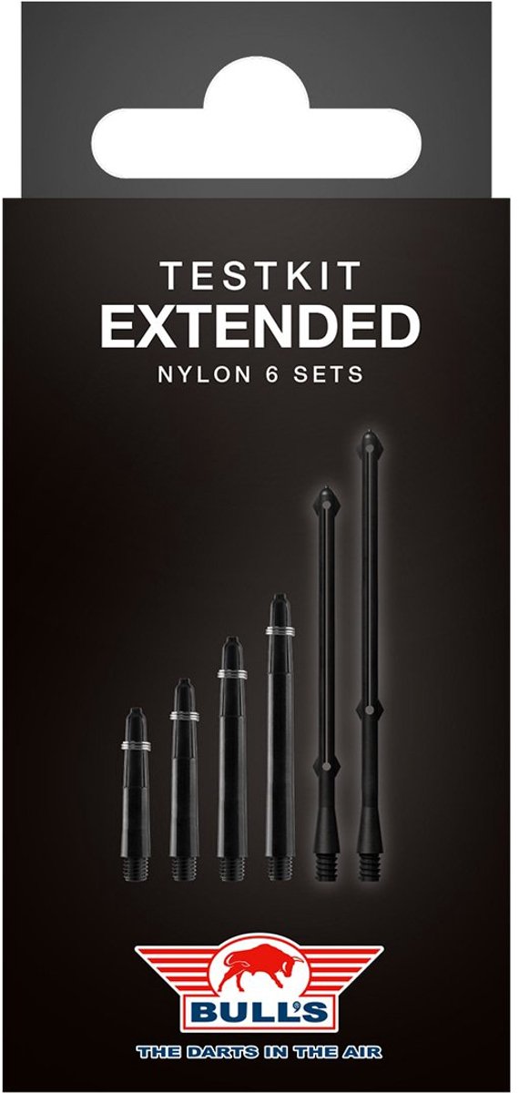 Bull's nylon shaft testkit - Dart Shafts van Bull's — afbeelding 4