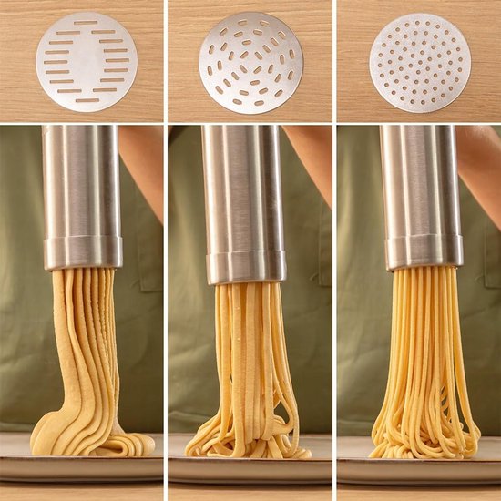 Draadloze Pastamachine & Churros Maker - 40W, 200g, 3 Schijven — afbeelding 5
