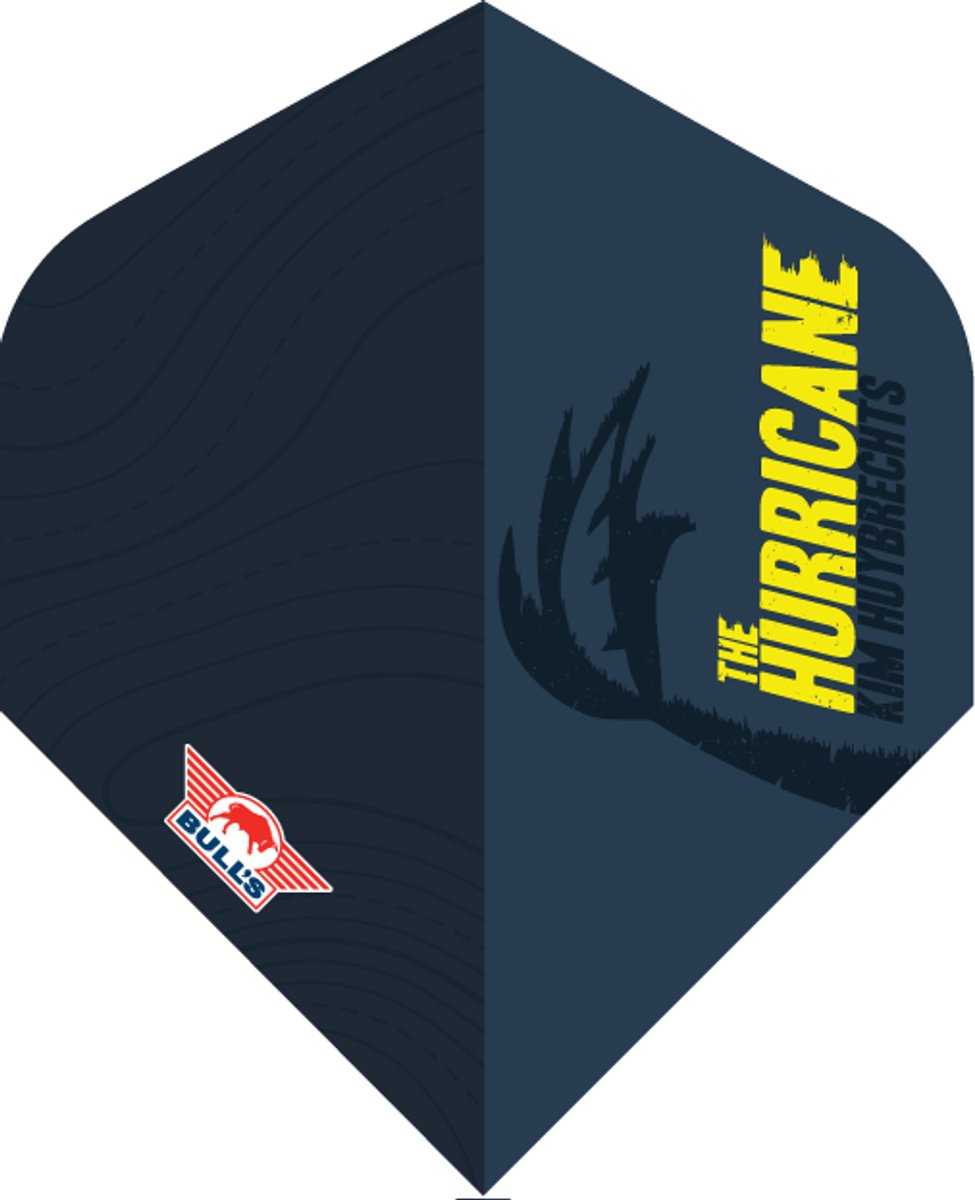 Bull's Powerflite Kim Huybrechts Blue Std. - Dart Flights