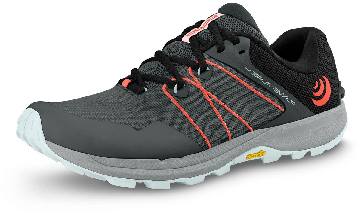 Topo Athletic Runventure 4 - Hardloopschoen - Grijs/Wolk - Maat EUR 39