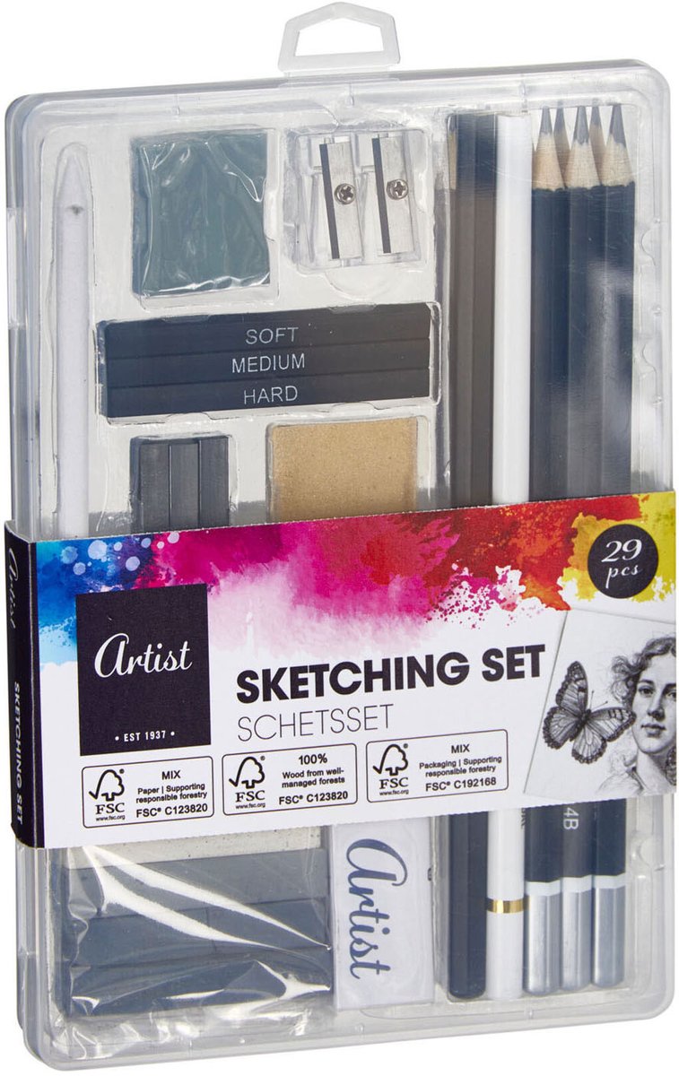 Complete Schets Set - 29dlg..