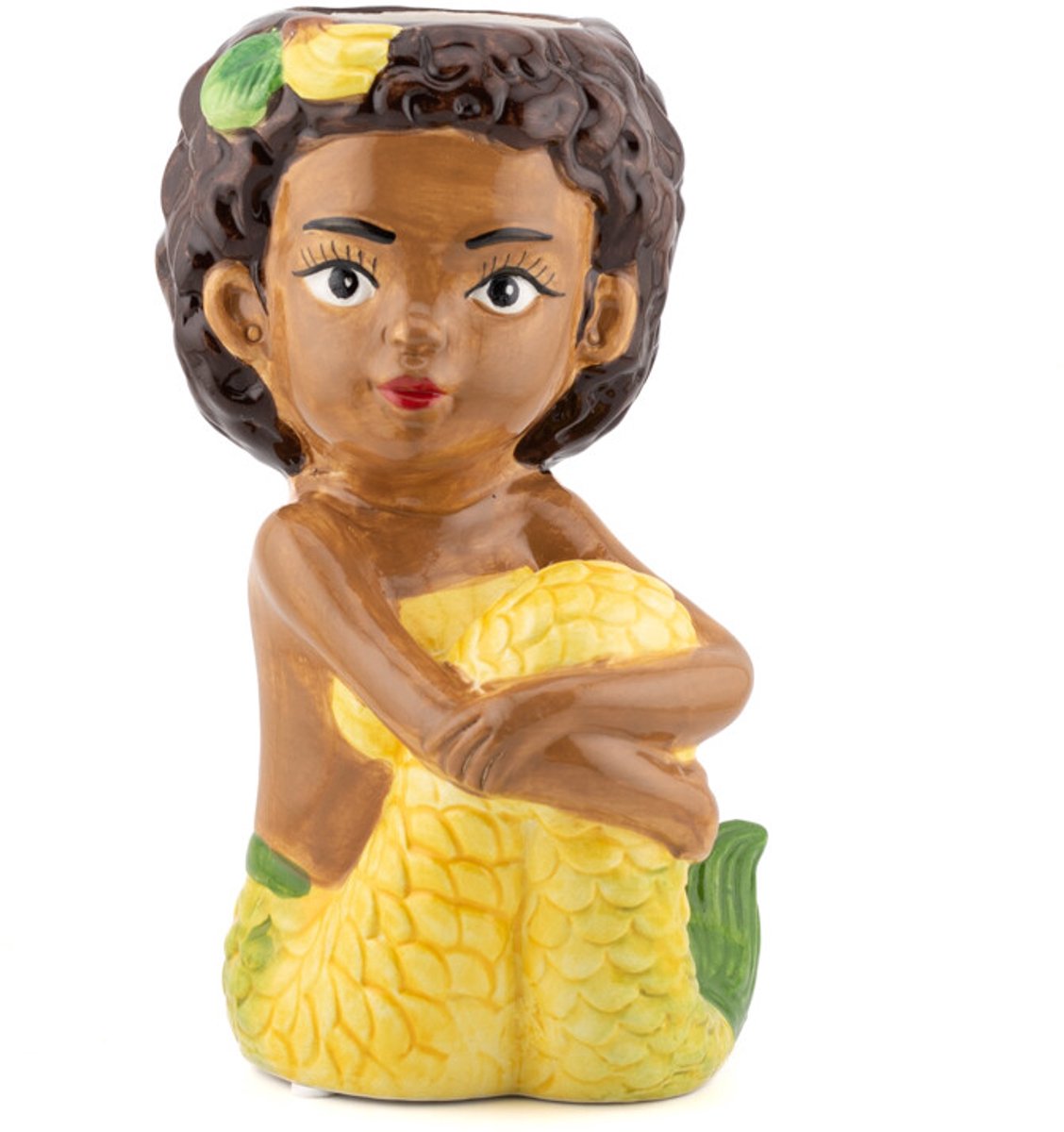Aardewerk vaas Mermaid S