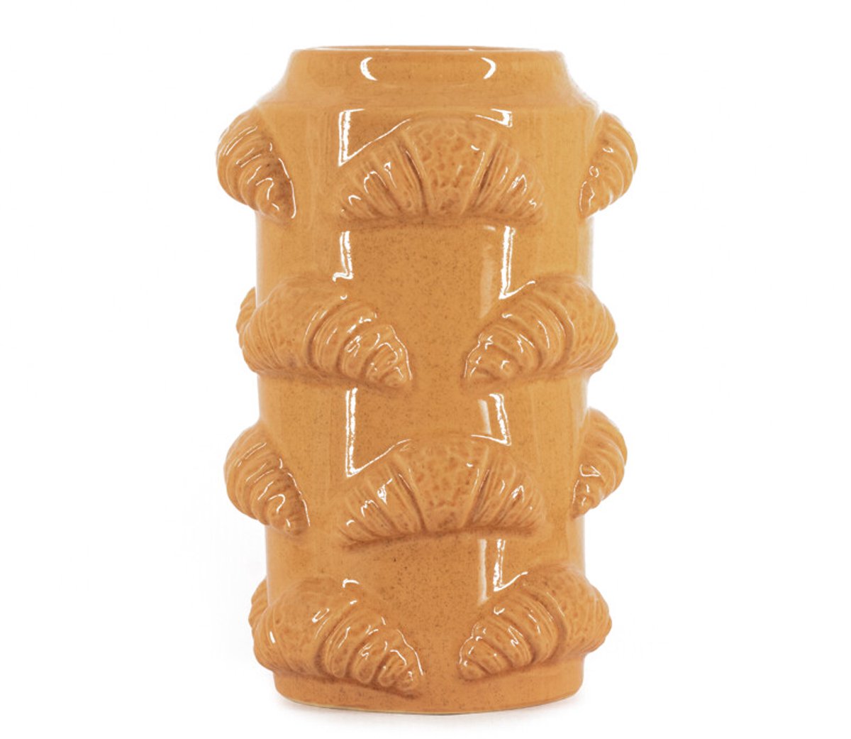 Aardewerk vaas Croissants S