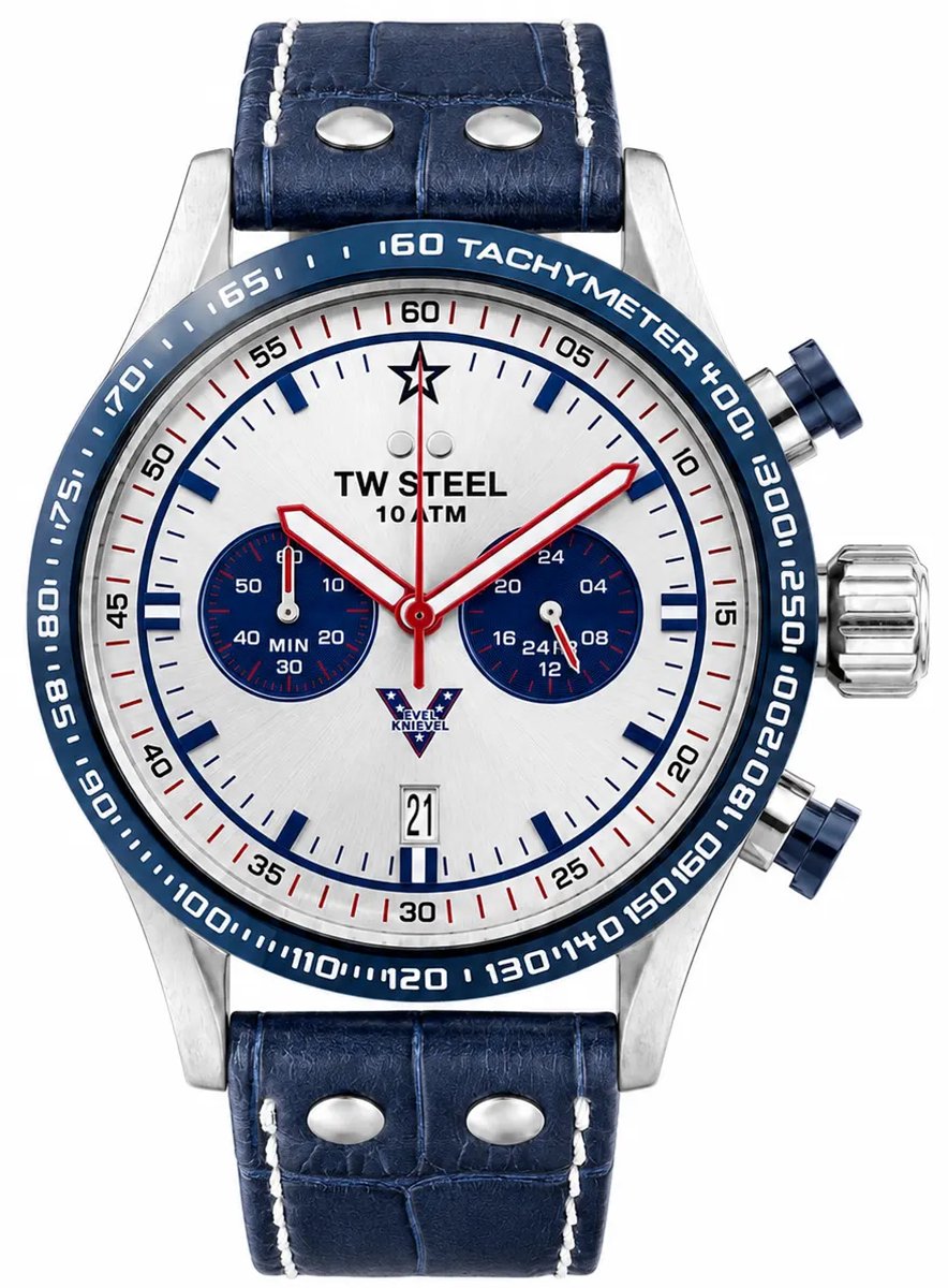 TW Steel x Evel Knievel VS136 Volante Special Edition horloge