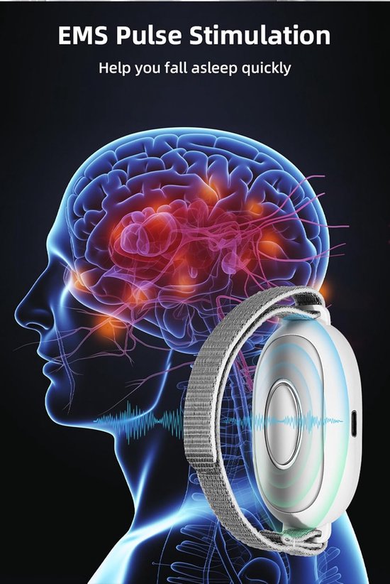 Sleep Aid Device Handheld Low Frequency Pulse of microcurrent Sleep Machine Insomnia Relief Anxiety Help — afbeelding 2