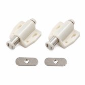 PROKING Magnetische deurslot - Greeploos deuren openen – Magneetsluiting kastdeuren - Keukenkast - Opener en sluiter - Beige - 2 stuks