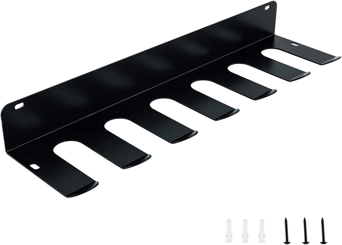 Thijox - Gym Rack Organizer, Heavy Duty Weerstandsbanden Opslag Rack, Multifunctionele Wandrek Hanger voor Halters, Rijhandgrepen en Fitnessaccessoire