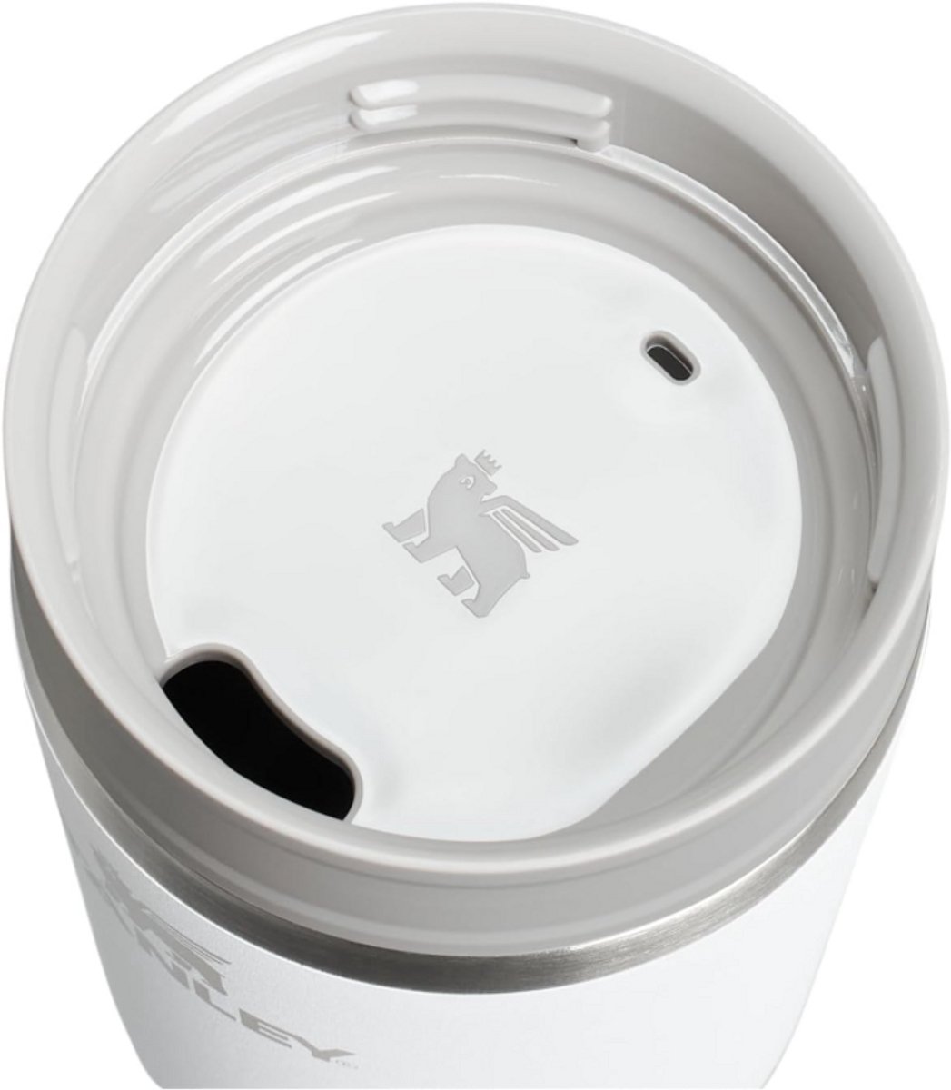Stanley Café To Go Travel Mug 470 ml (Frost) – Lekvrije Thermosbeker met Drinkdeksel – RVS Geïsoleerde Koffiebeker – BPA-vrij – foto 2