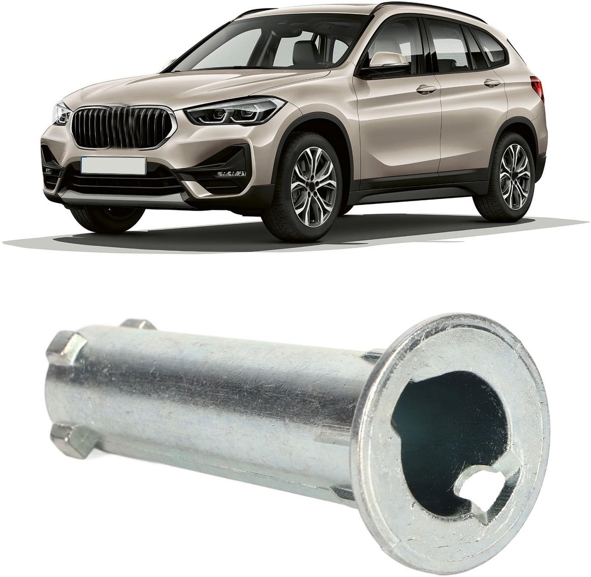 Dailygoods- Buitenspiegel Scharnierpen - Sterke Bevestiging - Geschikt voor X1 E84/X3 F25 - OE-nummer 233640010 - Duurzaam Materiaal - Stabiliteit en Betrouwbaarheid - Spiegelscharnier