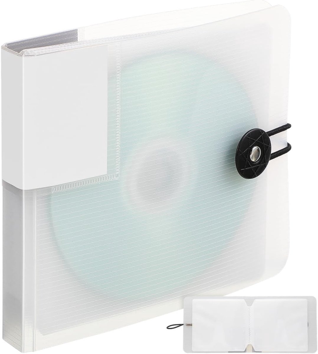 CD en DVD Opbergdoos - Transparante Organizer voor Schijven, Stofvrije Bescherming en Handige Opslag voor Mobiele Accessoires