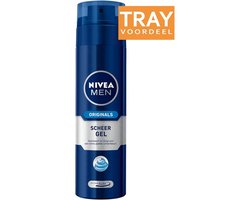 NIVEA MEN ORIGINALS VOCHTINBRENGENDE SCHEERGEL 6 X 200 ML