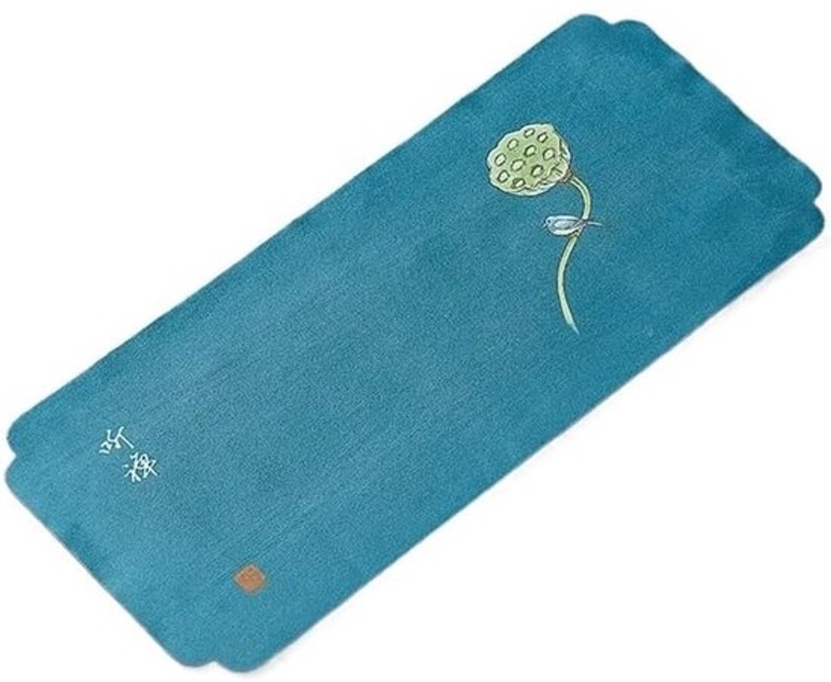 Theedoek Theeservet - Tafelkleed Mat - Elegante Eetervaring - Absorberend Duurzaam Materiaal - Eén Maat - Stijl E