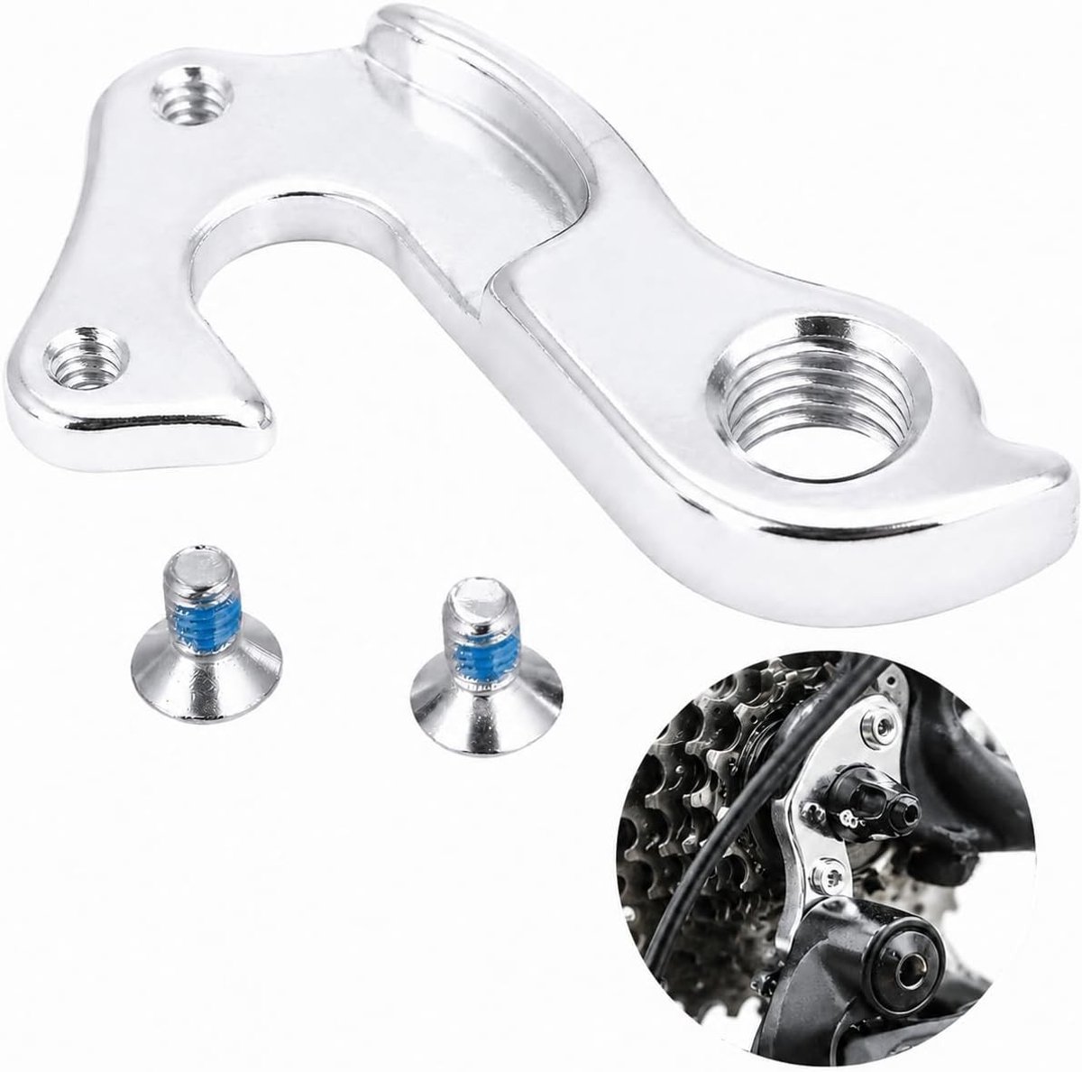 Fiets Achterderailleur Haak van Aluminium Legering voor Precisie en Duurzaamheid - Geschikt voor Diverse Fietstypes