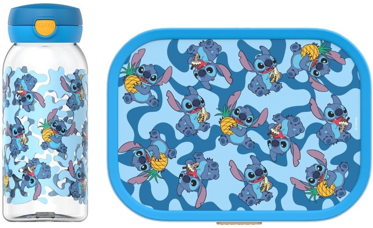 Lunchset Campus voor Kinderen - Inclusief Drinkfles en Lunchbox