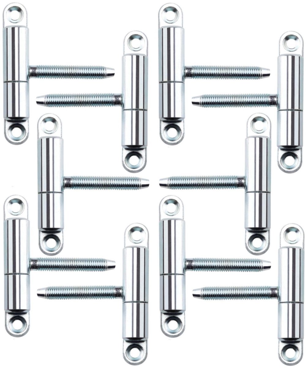 10 Stuks Deurscharnieren met Schroef - 15 x 83 mm