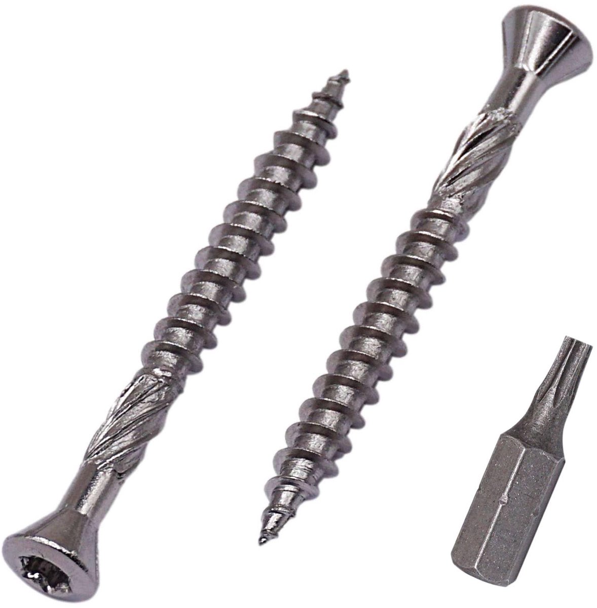 Houtschroeven Set van 120 - 4 x 40 mm - A2 Torx Type 17