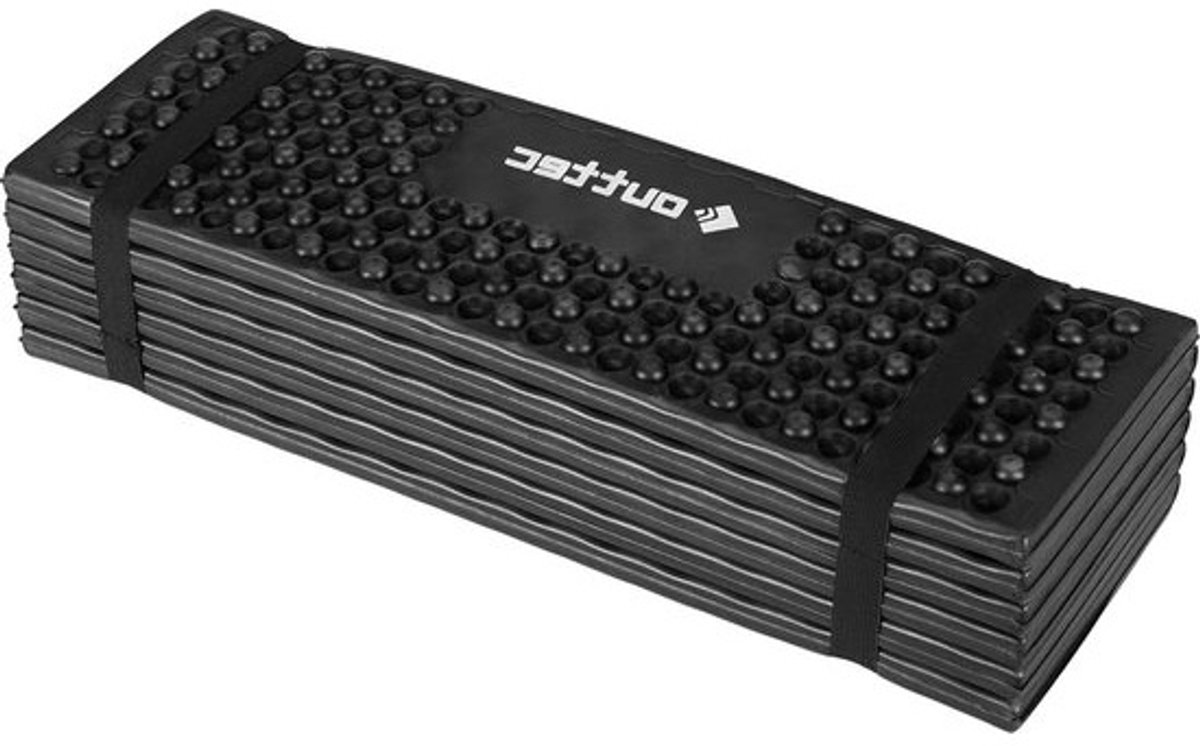 Opvouwbare Slaapmat - Toeristenmat Tentmat - Buiten Kamperen - Waterbestendig Schuim - 180x57 cm - Zwart