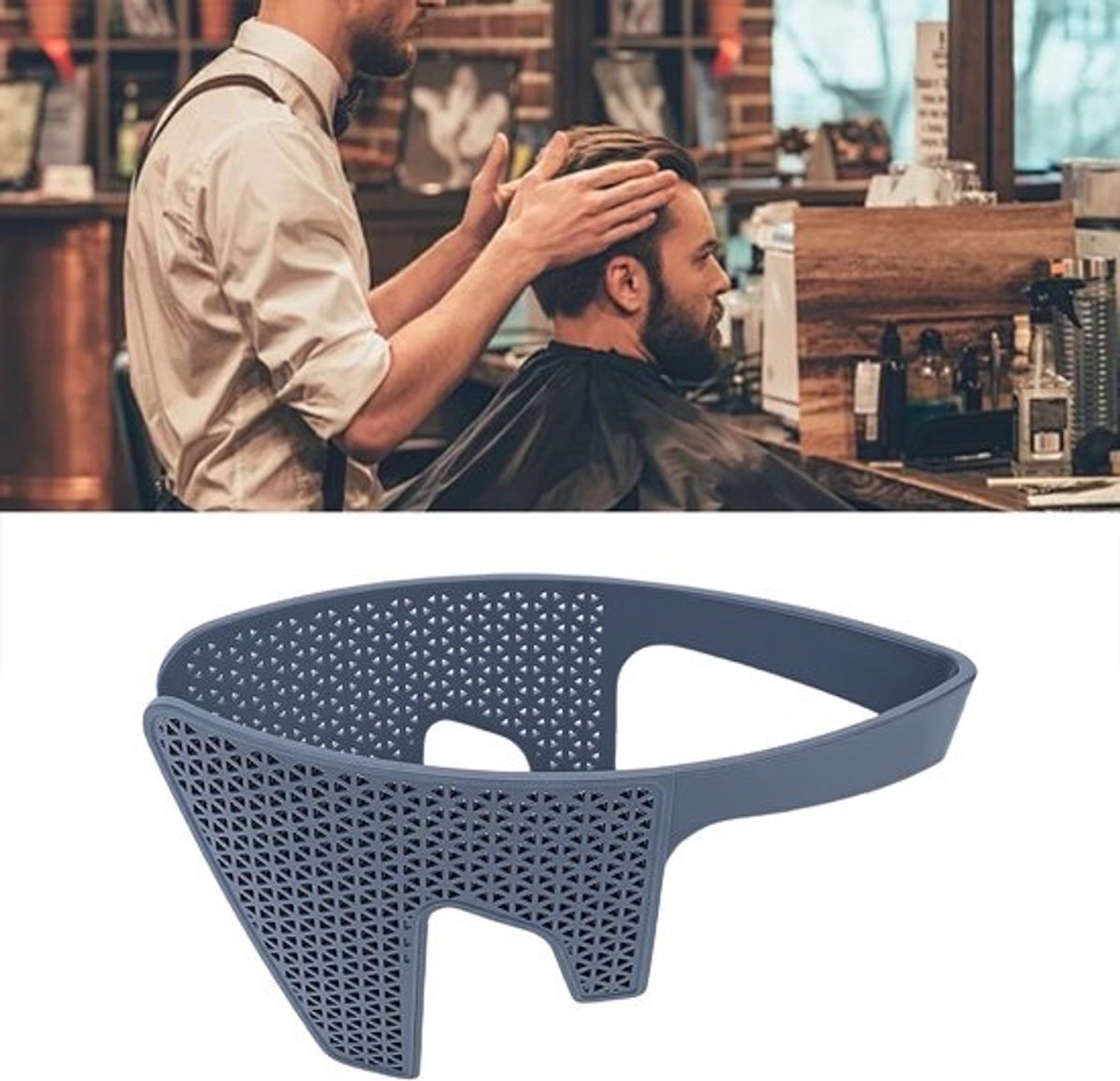 Haar Styling Tool - Side Hair Press - Strakke Zijkanten - Warmte Indicator - 25 x 14 x 12 cm