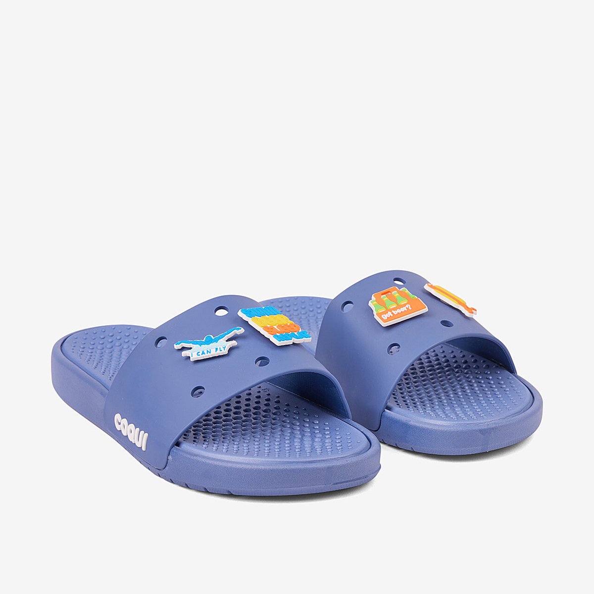 Herenslippers Coqui 44 Blauw