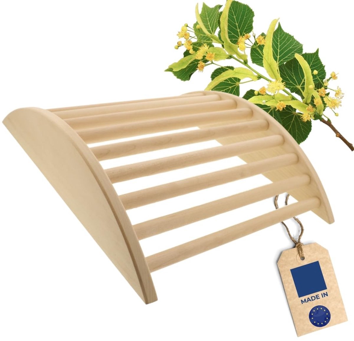 Houten Beensteun - Ergonomisch Ontwerp voor Sauna