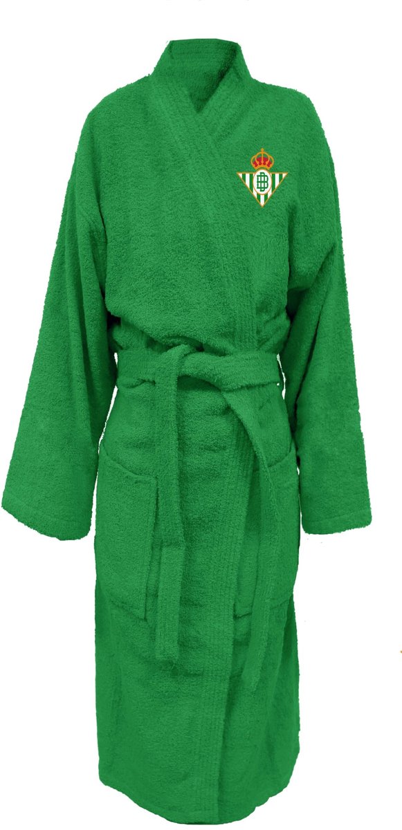 Badjas voor Volwassenen - Groen - Maat L