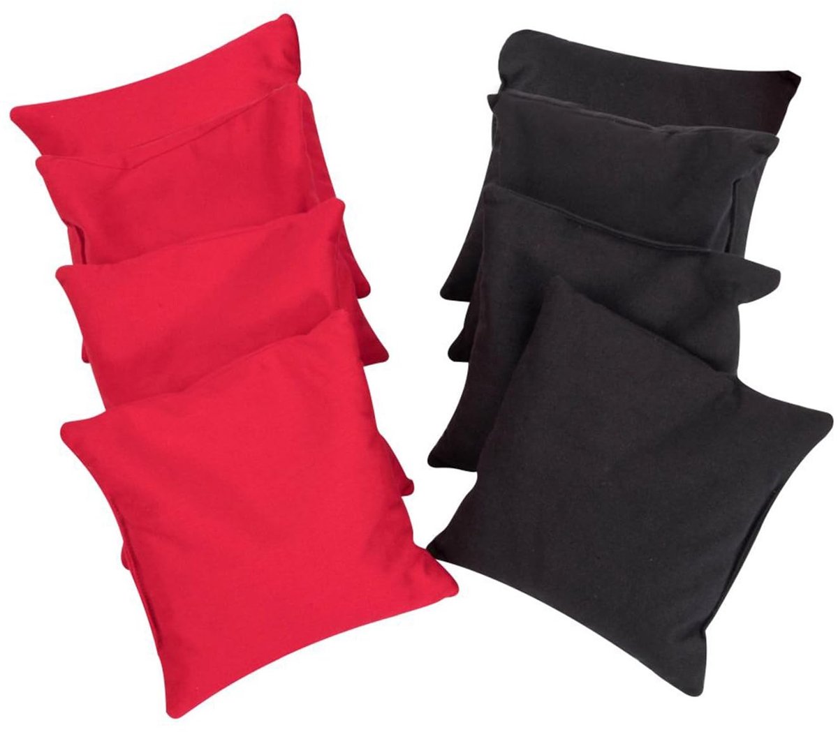 Cornhole Bags Set - 8 Stuks Zwart - Voor Binnen en Buiten