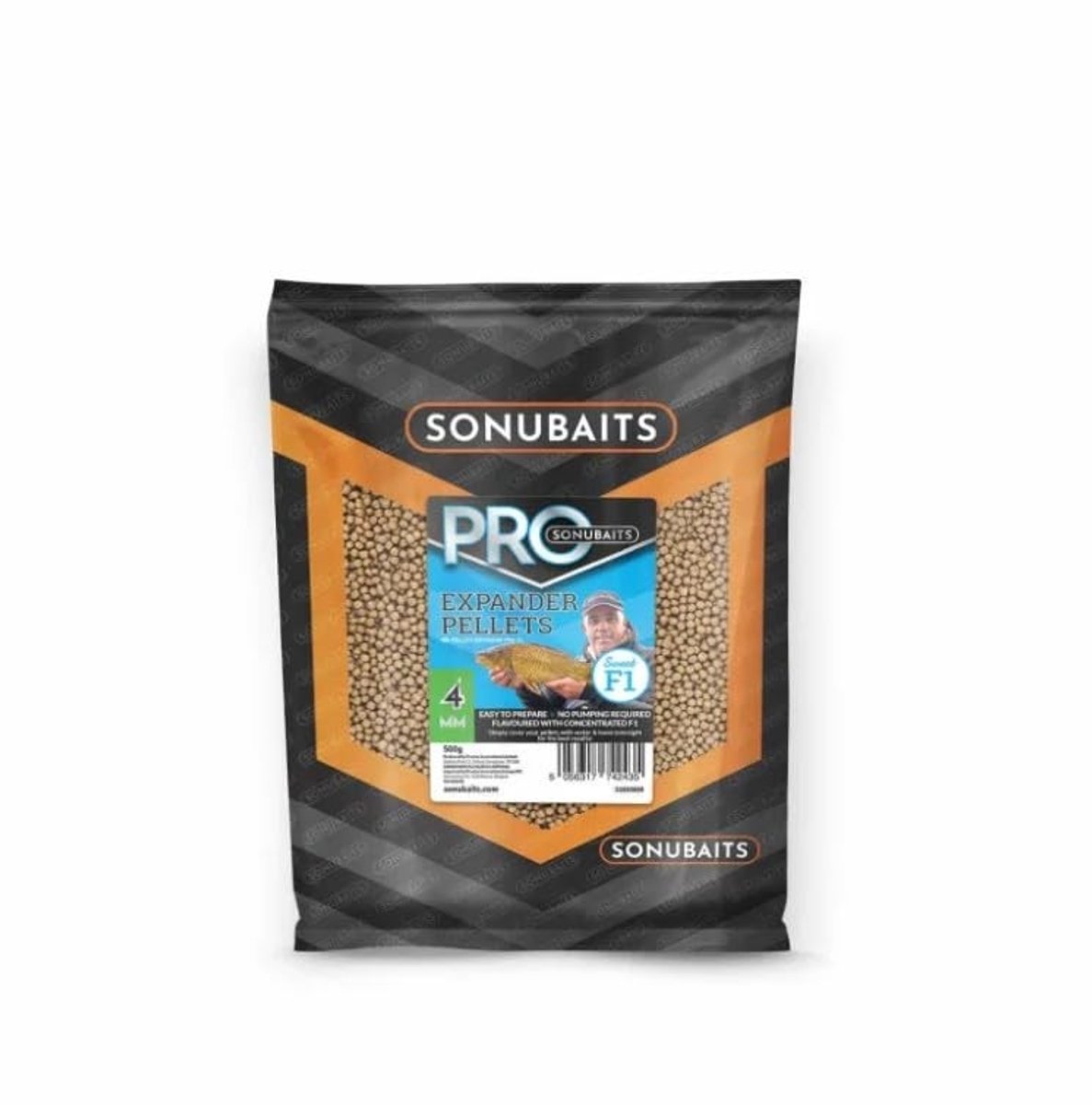 F1 Pro Expander Pellets - 500g - 4mm - Bruin