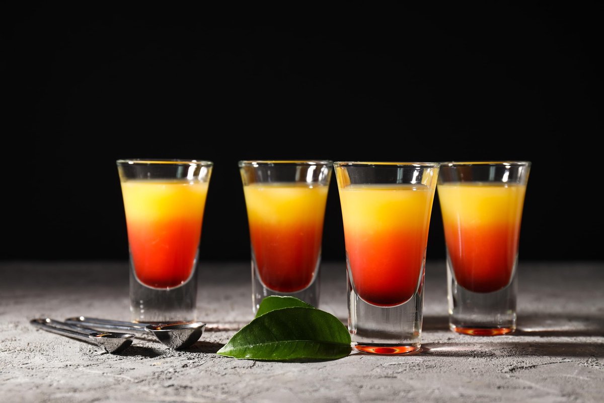 Tiki Shot Glazen Luna - Set van 4 - Voor Tequila en Rum