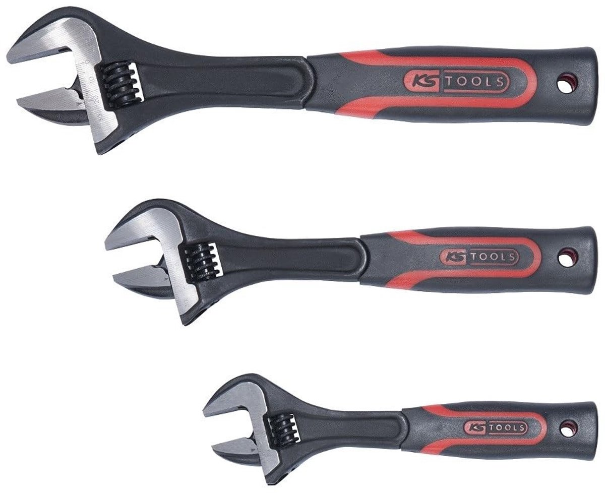 Schroevendraaierset met 2-componenten handvat - 3-delig