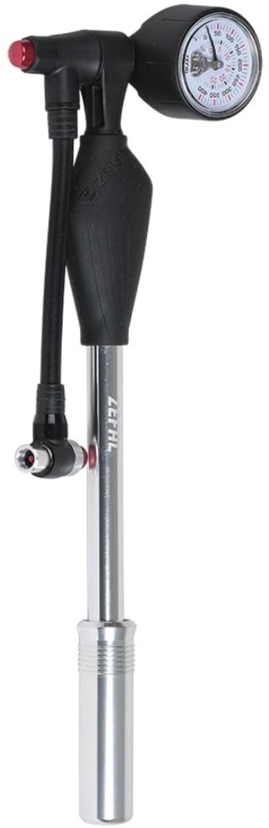 MTB Schokpomp - Hoogdruk - Zwart/Zilver