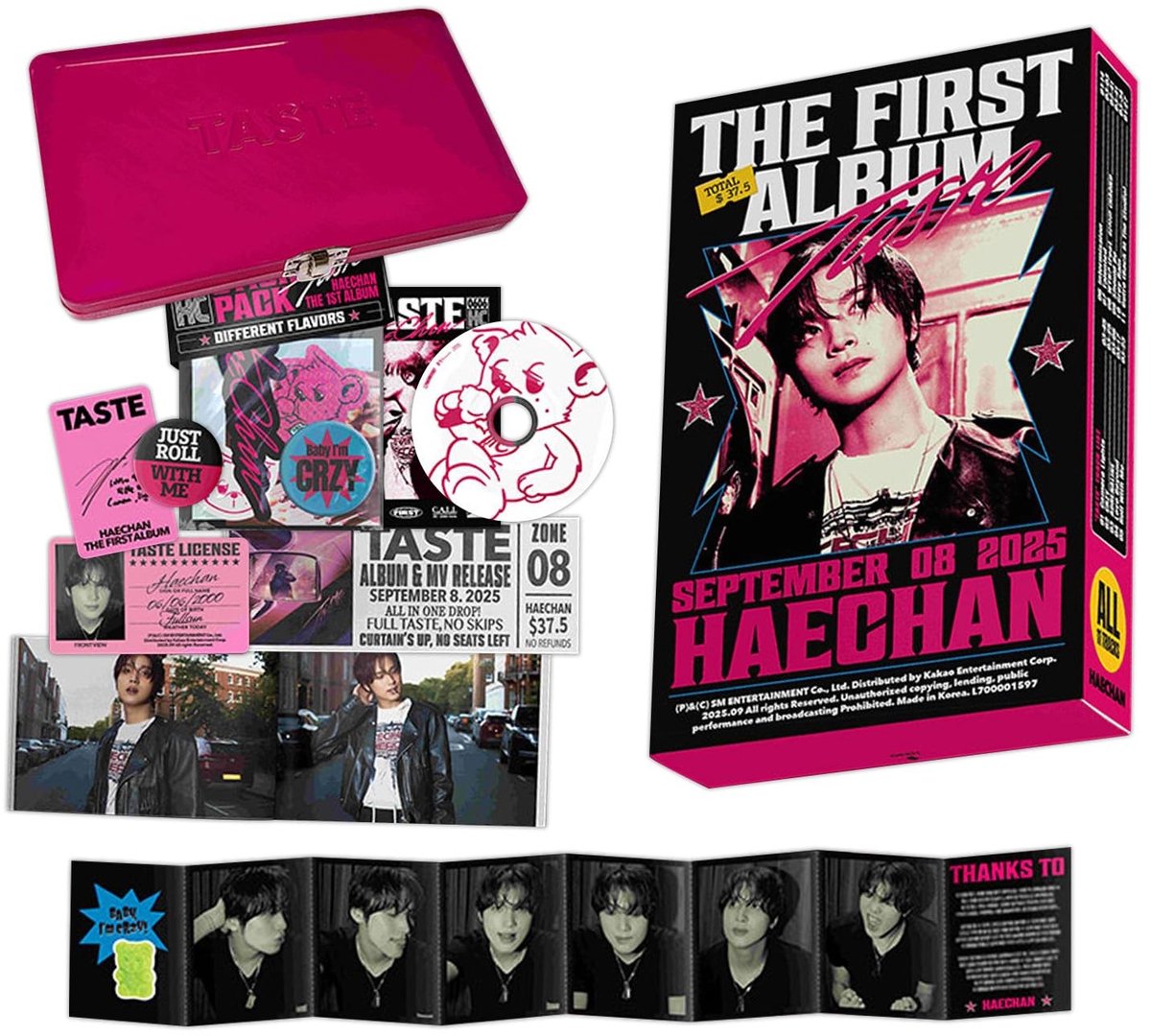 The 1st Tin Case Ver. - Inclusief Mini Fotoboek en Extra Photocards