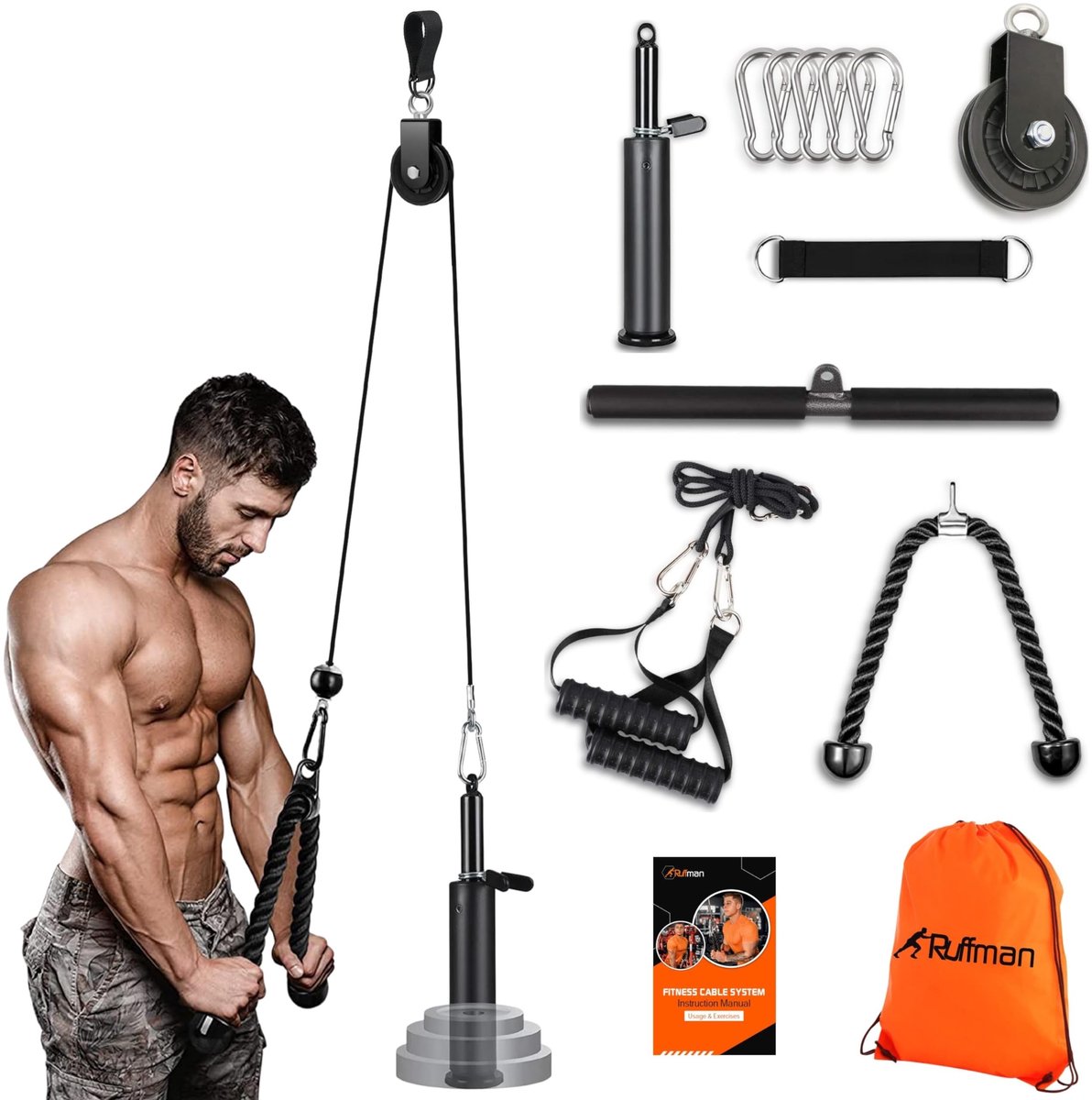 Fitness Lat Kabel Trainer - Krachttraining voor Thuis