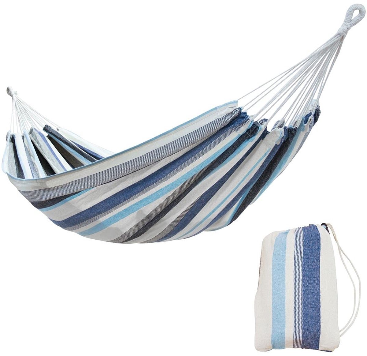 XL Hangmat - 200 x 120 cm - Aqua Groen