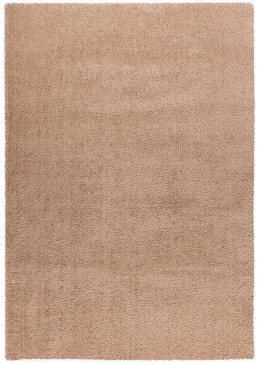 Dutch XXL Hoogpolig Vloerkleed | Tapijt | Dream | Uni | Champagnebeige | 80x150 cm