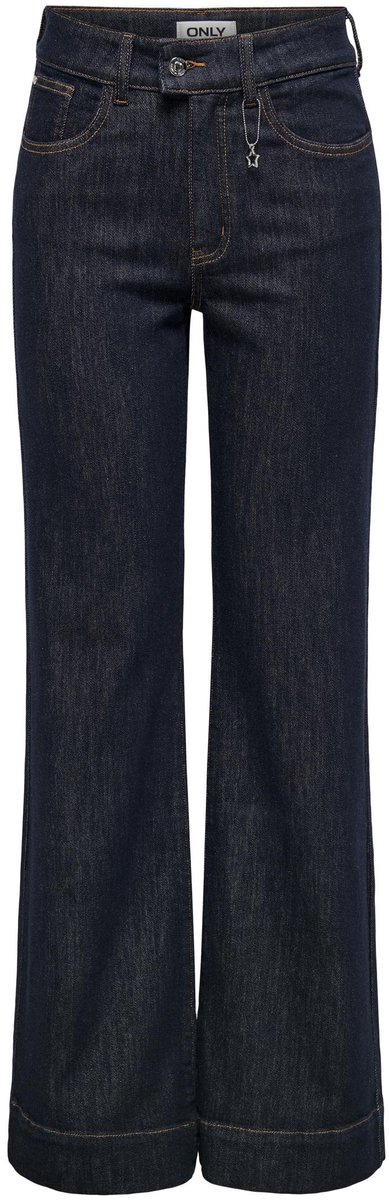 ONLY - ONLJUICY HW RINSE WIDE HEM DNM MAE - Dames - Jeans