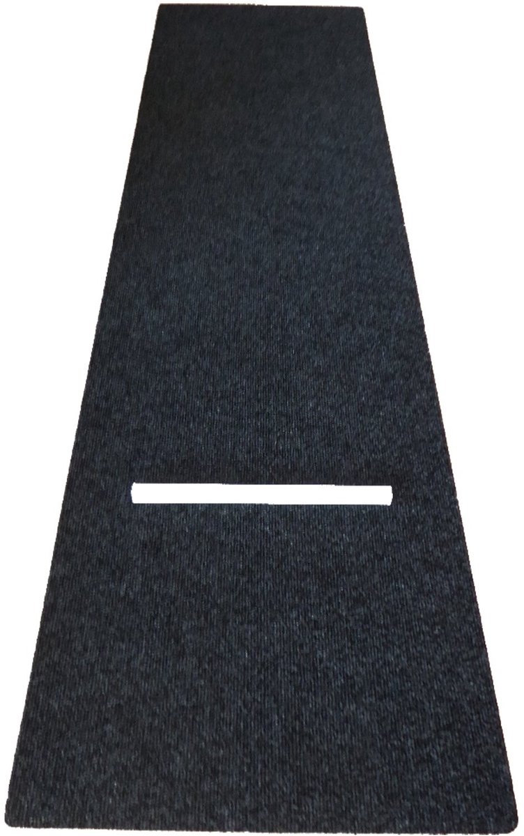 Dartmat met verstelbare oche lijn - 66 x 280 cm