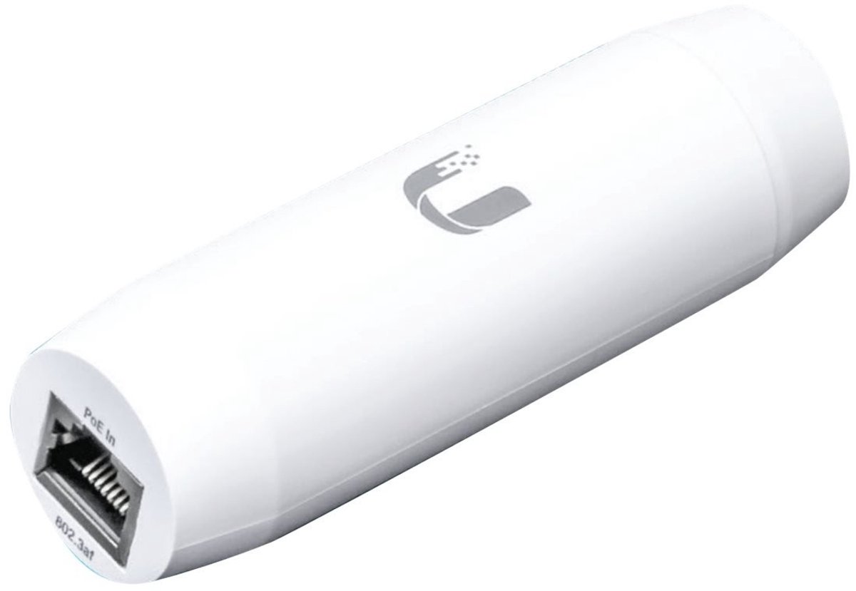 Inomhus PoE Adapter 802.3af - Wit