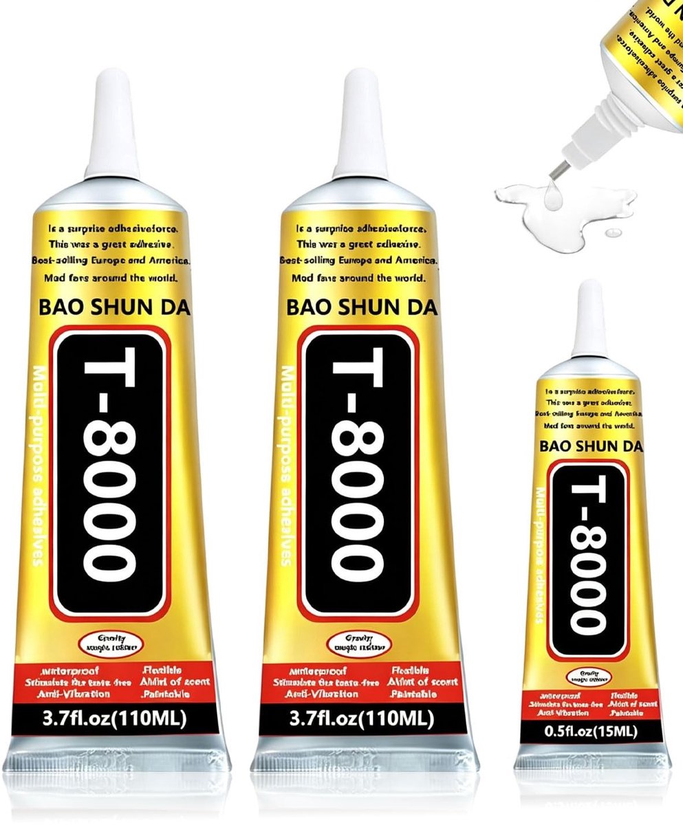 T-8000 Display Kleber - 3 Stuks voor Smartphone Reparatie