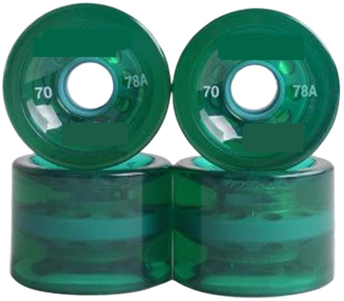 Skate Wielen voor Roller Skates - 4 Stuks - PU Materiaal