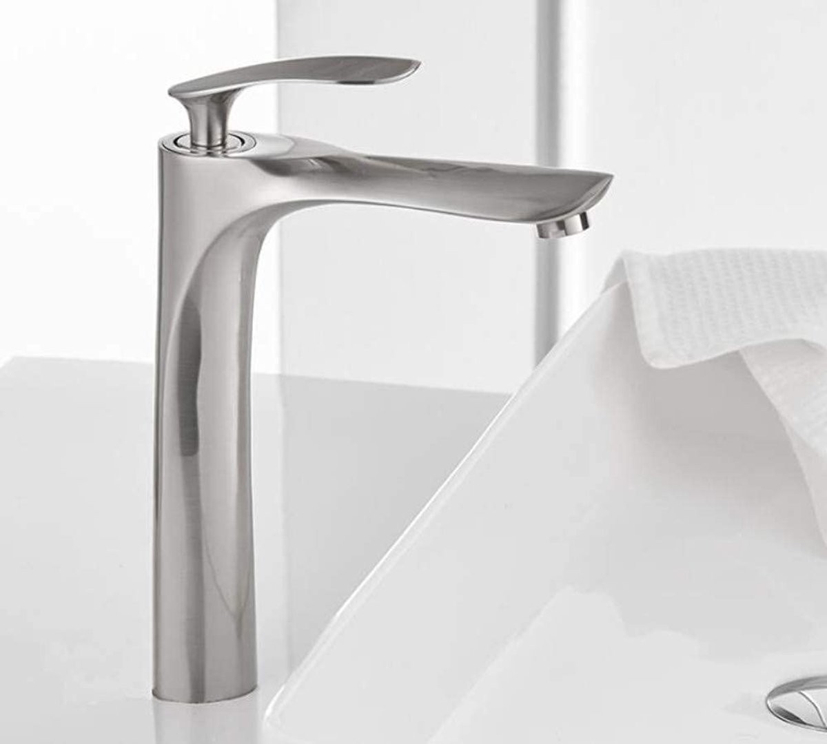 Waterkraan - Wit met chrome finish - Mixer tap