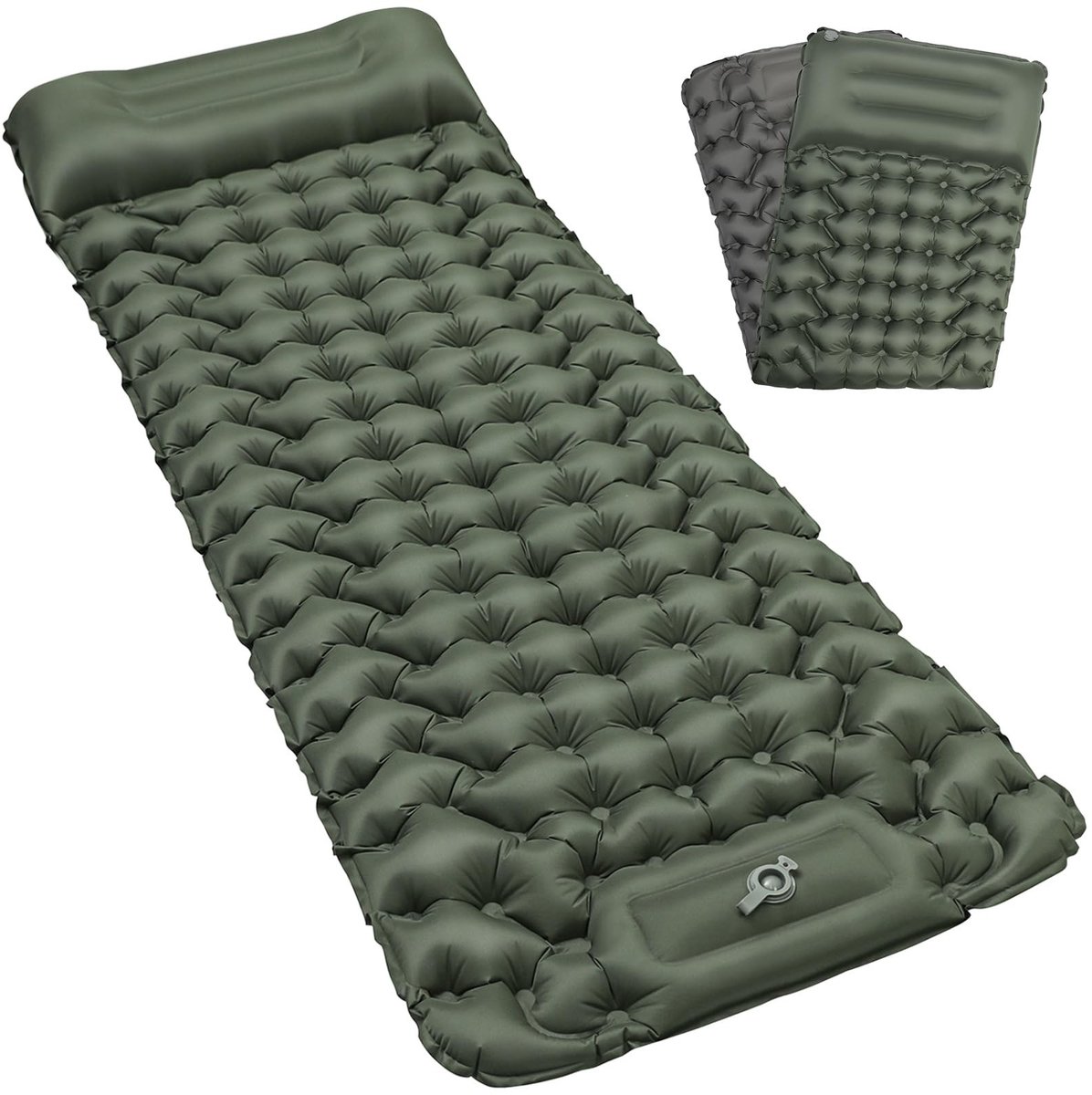 Zelfopblazend Campingmatras met Pomp - Ultralicht en Waterproof